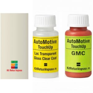 Kit corector vopsea cu pensula GMC Acadia GMC84:40C (White), GMC84:40C, GMA84:40C, 40, 40U, WA8554, 8554, U8554
