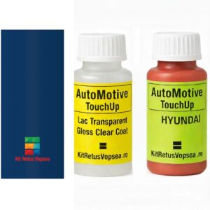 Kit corector vopsea cu pensula Hyundai Accent HY50001 (Mavi), HY50001, U6