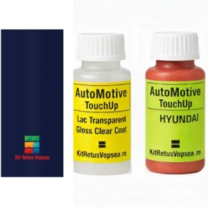 Kit corector vopsea cu pensula Hyundai Accent HY5018 (Azul Indigo), HY5018, AI, AZR, HYSA5001