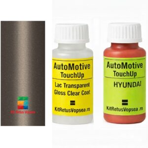 Kit corector vopsea cu pensula Hyundai Accent HY9046 (Marron Corteza), HY9046, MCO