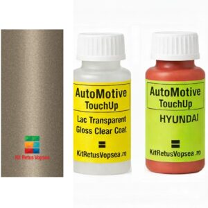 Kit corector vopsea cu pensula Hyundai Accent HY9062 (Dorado Intenso), HY9062, BE, DI