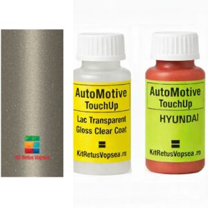Kit corector vopsea cu pensula Hyundai Accent HY9818 (Silky Beige), HY9818, SX