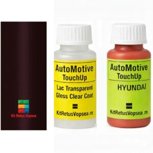 Kit corector vopsea cu pensula Hyundai Accent HYB4N (Garnet Red), HYB4N, B4N