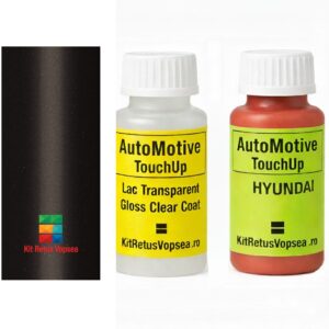 Kit corector vopsea cu pensula Hyundai Accent HYMBN (Titanium Brown), HYMBN, MBN