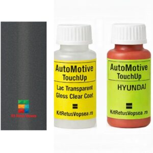 Kit corector vopsea cu pensula Hyundai Accent HYR3G (Galactic Gray), HYR3G, R3G, RG3