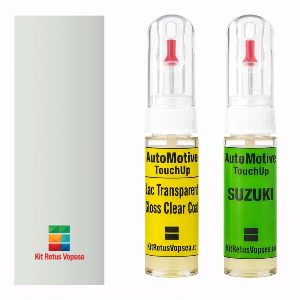Kit retus vopsea touch-up Suzuki Aerio SUZ26U (Superior White), 91202, 084641, SUZ26U, 16U, 26U, 26X, 93, D01, CHSUZ0007