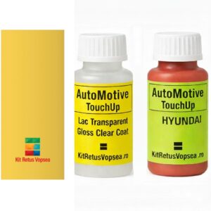 Kit corector vopsea cu pensula Hyundai Amica HY1002 (Tweety Yellow), HY1002, GB, VV, INDHY1002