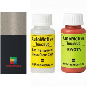 Kit corector vopsea cu pensula Toyota Aqua TOY2WT (Comb. of 4Y3/1L7), TOY2WT, 2WT