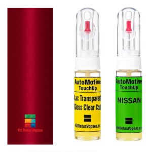 Kit retus vopsea touch-up Nissan Ariya NISNBA (Cherry Red), NISNBA, NBA