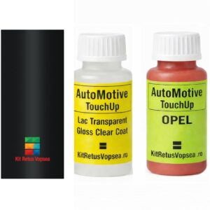 Kit corector vopsea cu pensula Opel Ascona OP256 (Schwarz), 95343, 093201, OP256, 256, 90, 90L