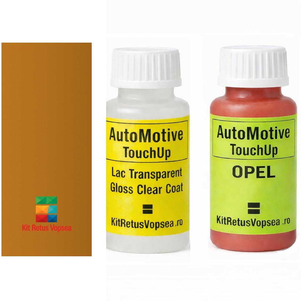 Kit corector vopsea cu pensula Opel Ascona OP411 (Ocker), 18122, 062090, OP411, 411, SS