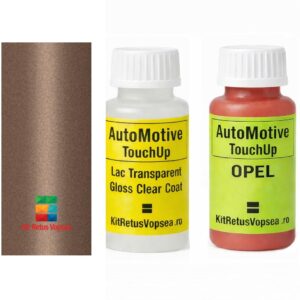 Kit corector vopsea cu pensula Opel Ascona OP467 (Barytbraun), 80863, 099686, OP467, 467, 67L
