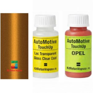 Kit corector vopsea cu pensula Opel Astra Coupe OP40B (Caprigelb), 11330, 790656, OP40B, 40B, 2VU, 43L, 4GU