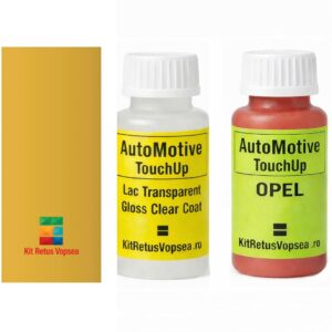 Kit corector vopsea cu pensula Opel Astra OP40Q (Sunny Melon), OP40Q, 40Q, AJU, APU, GXJ, L40Q, GSV, 463P, WA463P, 11448