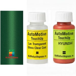 Kit corector vopsea cu pensula Hyundai Atoz HY9636 (Summer Green), 790644, HY9636, KZ, RCHY0004