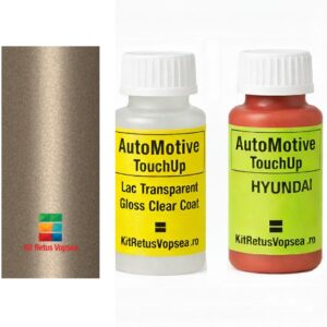 Kit corector vopsea cu pensula Hyundai Atoz HY9813 (Imperial Beige), HY9813, NP7713