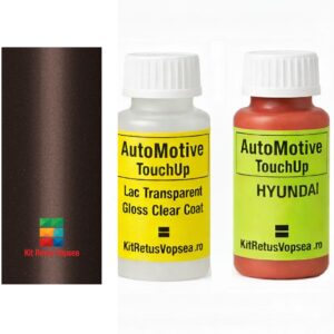 Kit corector vopsea cu pensula Hyundai Aura HY9853 (Vintage Brown), HY9853, INDHY9853, NWE