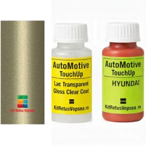 Kit corector vopsea cu pensula Hyundai Avante HY9101 (Timber Frost), HY9101, TA