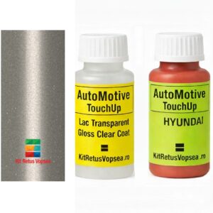 Kit corector vopsea cu pensula Hyundai Avante N HY9776 (Champagne Silver), HY9776, QU