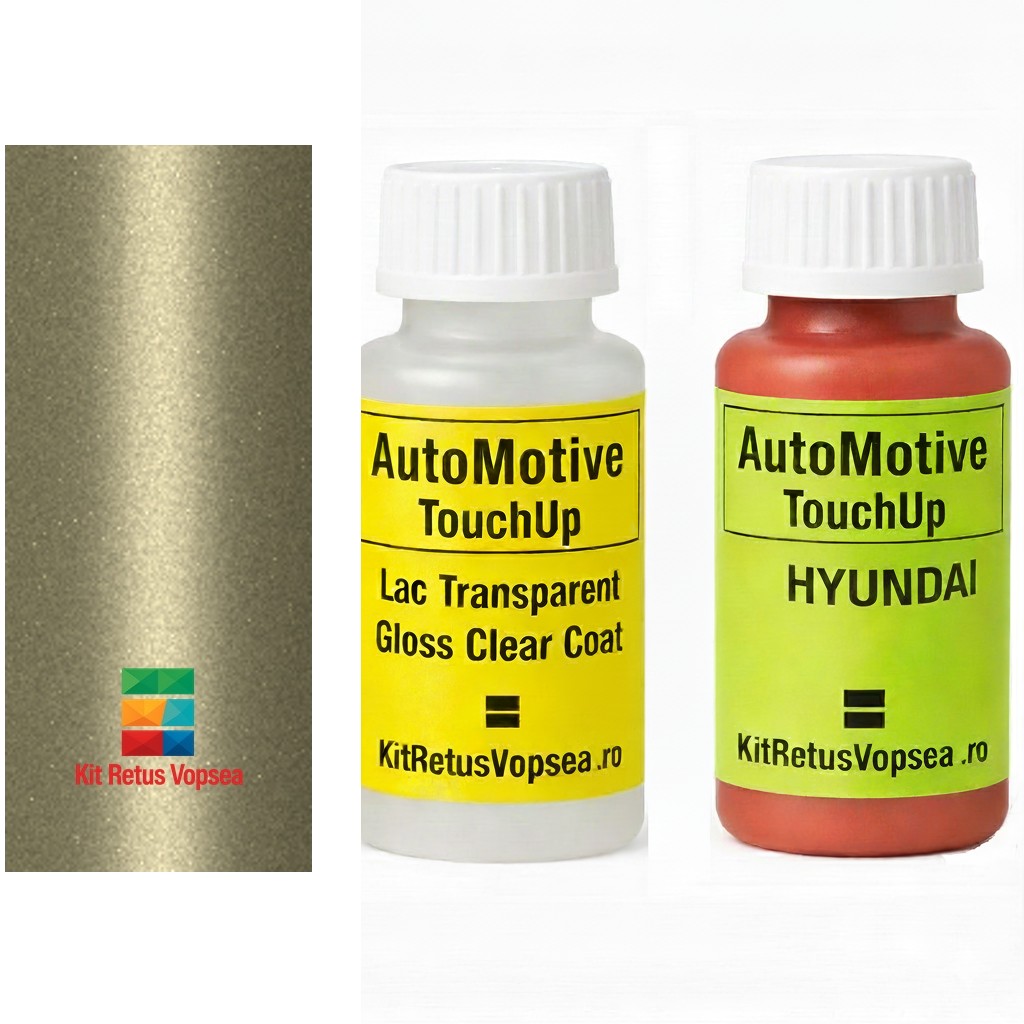 Kit corector vopsea cu pensula Hyundai Avante N Line HY9101 (Timber Frost), HY9101, TA