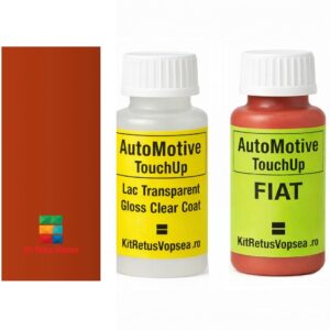 Kit corector vopsea cu pensula Fiat Avventura FI20001 (Zafferano Orange), FI20001, INDFI20001, 552038