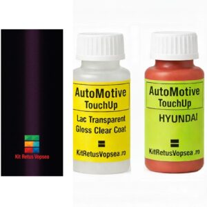 Kit corector vopsea cu pensula Hyundai Azera HY9407 (Deep Purple), HY9407, F9