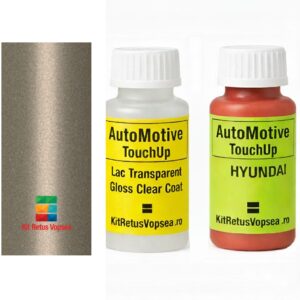 Kit corector vopsea cu pensula Hyundai Azera HY9801 (Light Sand), HY9801, H9