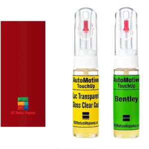 Kit corector vopsea cu pensula Bentley Azure BEN3002 (St James'red), BEN3002, 95.31.153, 9531153, K3E, LK3E, Z8, Z8Z8