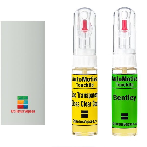 Kit corector vopsea cu pensula Bentley Azure BEN4003 (Arctica White), BEN4003, 95.61.001, 9561001, LO9C, 929804