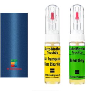 Kit corector vopsea cu pensula Bentley Azure BEN9008 (Neptune), BEN9008, 95.60.105, 9560105, K5W, LK5W, 5X, 5X5X, 6502, 907068
