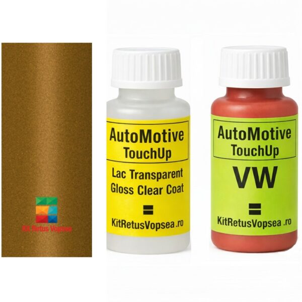 Kit corector vopsea cu pensula Volkswagen Beetle Cabrio VWLD1Z (Sandstorm Yellow), 11527, VWLD1Z, D1Z, LD1Z, L-D1Z, 9U, 9U9U