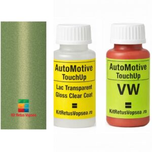 Kit corector vopsea cu pensula Volkswagen Beetle VWLG6V (Cyber Green), 64909, VWLG6V, LG6V, L9