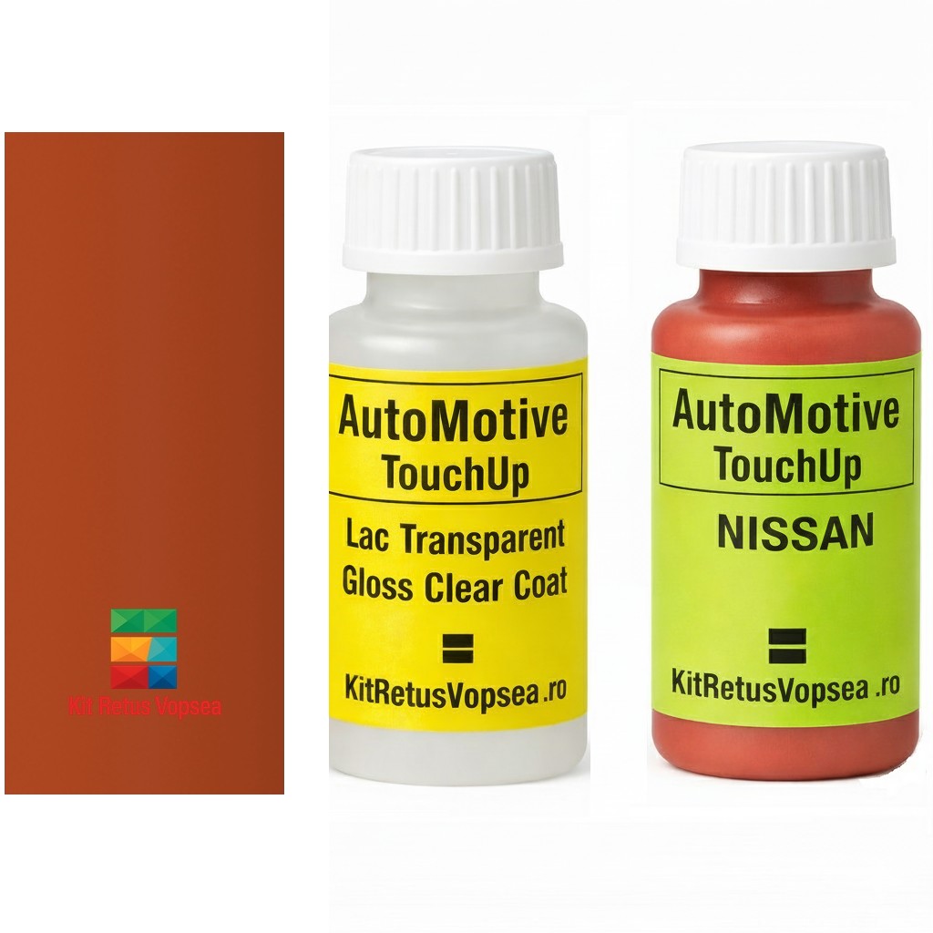 Kit corector vopsea cu pensula Nissan Bluebird Sylphy NISA01-W3 (Orange), NISA01-W3, A01-W3