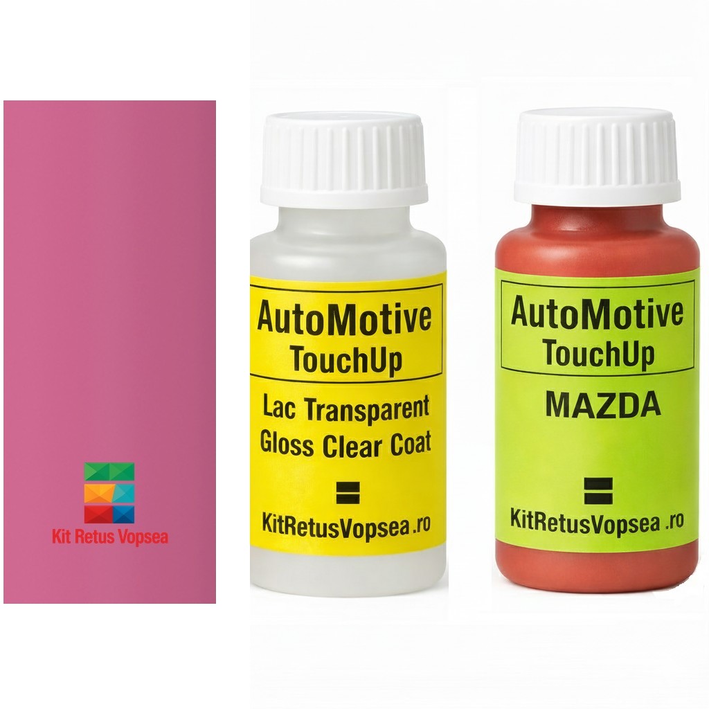 Kit corector vopsea cu pensula Mazda Bongo MAZ3007 (Sawayaka Pink), MAZ3007, 7J