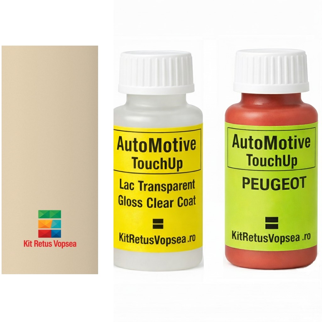 Kit corector vopsea cu pensula Peugeot Boxer P7660 (Ivoire Paganini), P7660, 228, KDF, P0J6