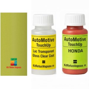 Kit corector vopsea cu pensula Honda Brio HONGY36M (Electric Lime Metallic), HONGY36M, GY-36M, GY36M