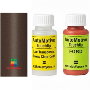 Kit corector vopsea cu pensula Ford Bronco FRD92:DJ (Med. Mocha) ,FRD92:DJ, DJ, DATCXXA, FA92:DJ, M6520