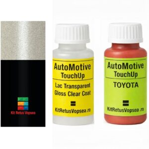 Kit corector vopsea cu pensula Toyota C-HR TOY2NA (Comb. of 070/202), TOY2NA, 2NA