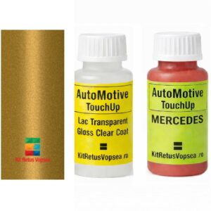 Kit corector vopsea cu pensula Mercedes C-Klasse MB030 (Des.Gelbgold), MB030, 0030, 030, 11340, DB030