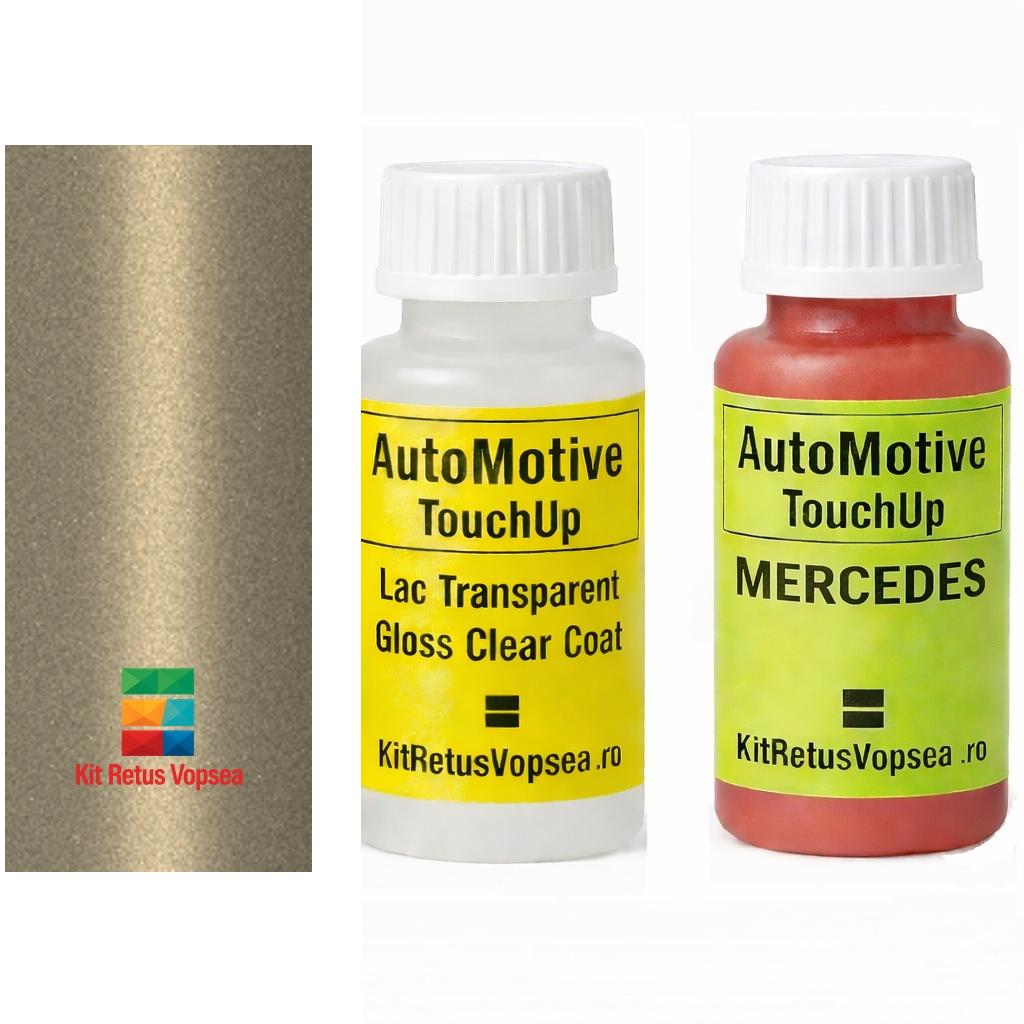 Kit corector vopsea cu pensula Mercedes C-Klasse MB043 (Designo Chablis), MB043, 0043, 043, DB043