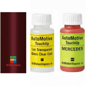 Kit corector vopsea cu pensula Mercedes C-Klasse MB567:98 (Titanitrot), 32771, MB567:98, 3567, 567, 567M, CHDB0033, INDDB567:98, 0978, DB567:98