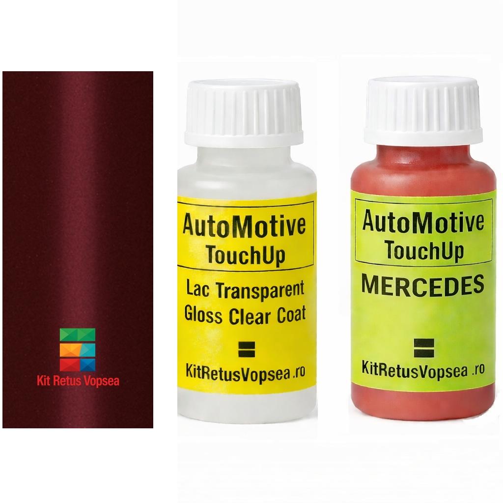 Kit corector vopsea cu pensula Mercedes C-Klasse MB567:98 (Titanitrot), 32771, MB567:98, 3567, 567, 567M, CHDB0033, INDDB567:98, 0978, DB567:98
