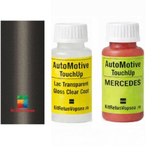 Kit corector vopsea cu pensula Mercedes C-Klasse MB963 (Indiumgrau), MB963, 963, 963M, 9963, 78025, DB963
