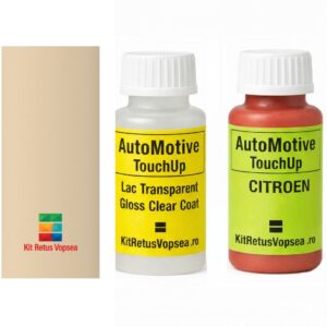 Kit corector vopsea cu pensula Citroen C15 AC072 (Beige Tropic), 078298, AC072, 072, 216, 283, ECC, ECCA, GWC