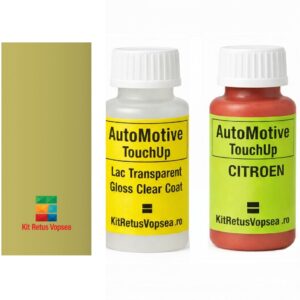 Kit corector vopsea cu pensula Citroen C1 AC1641 (Jaune Ra), AC1641, KBN, 917429