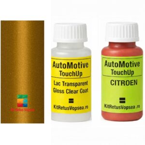 Kit corector vopsea cu pensula Citroen C1 ACKPW (Golden Yellow), ACKPW, 5W, KPW