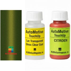Kit corector vopsea cu pensula Citroen C2 AC9528 (Vert Absinthe), AC9528, LQF, LQFD, 921547