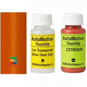 Kit corector vopsea cu pensula Citroen C3 ACETE (Zesty Orange), ACETE, ETE, INDACETE