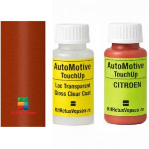 Kit corector vopsea cu pensula Citroen C3 Aircross ACKVH (Spicy Orange), ACKVH, GPQ, Z8, KVH, M0Z8, MOZ8, JD27, D27