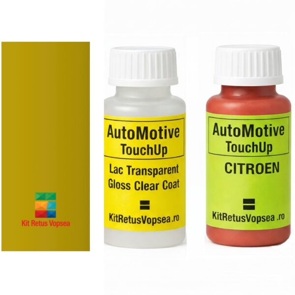 Kit corector vopsea cu pensula Citroen C4 Cactus ACENH (Hello Yellow), ACENH, ENH, P0NH